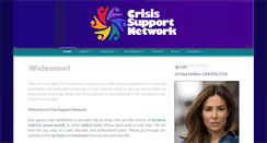 Desktop Screenshot of crisis-support.org