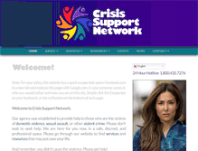 Tablet Screenshot of crisis-support.org